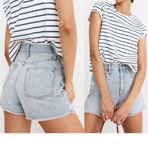 Madewell - The Momjean Short Byers Wash: Ripped Edition MC652 | Size 31